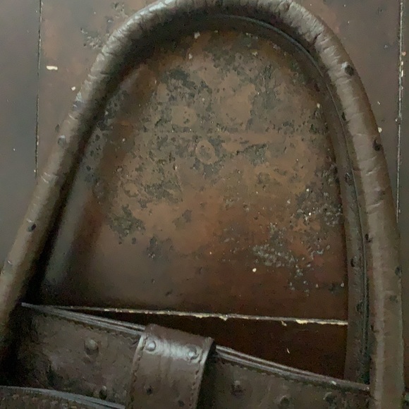 Furla Ostrich Handbag - Picture 6 of 7